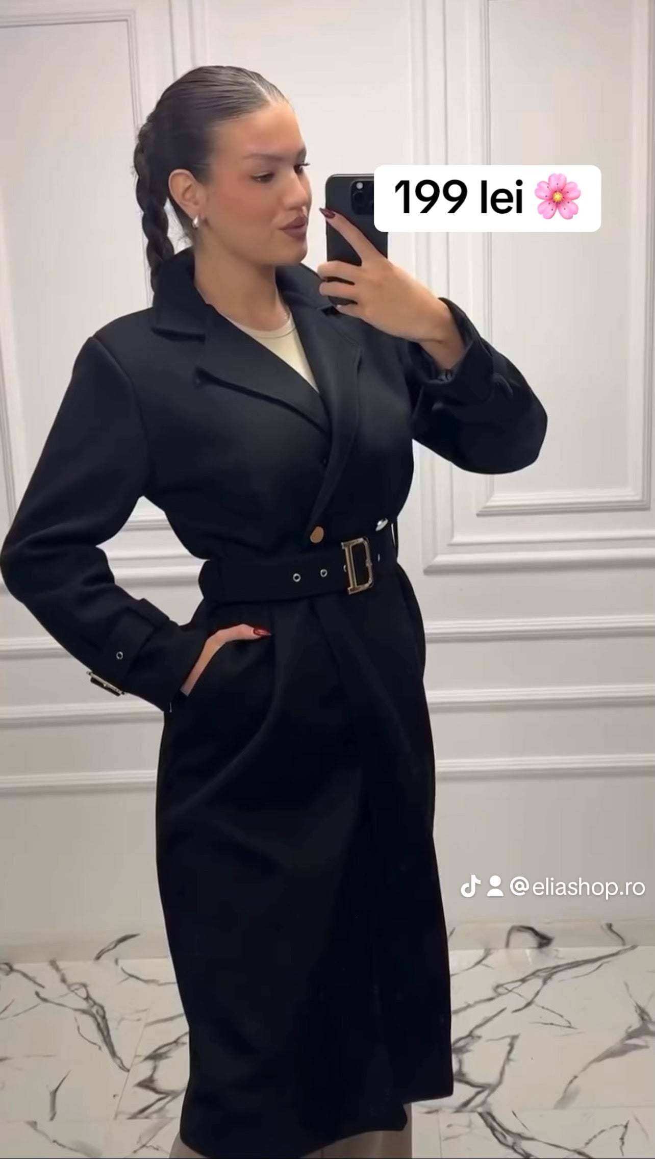 Palton Jessica - eLiaShop.ro Magazin de haine online