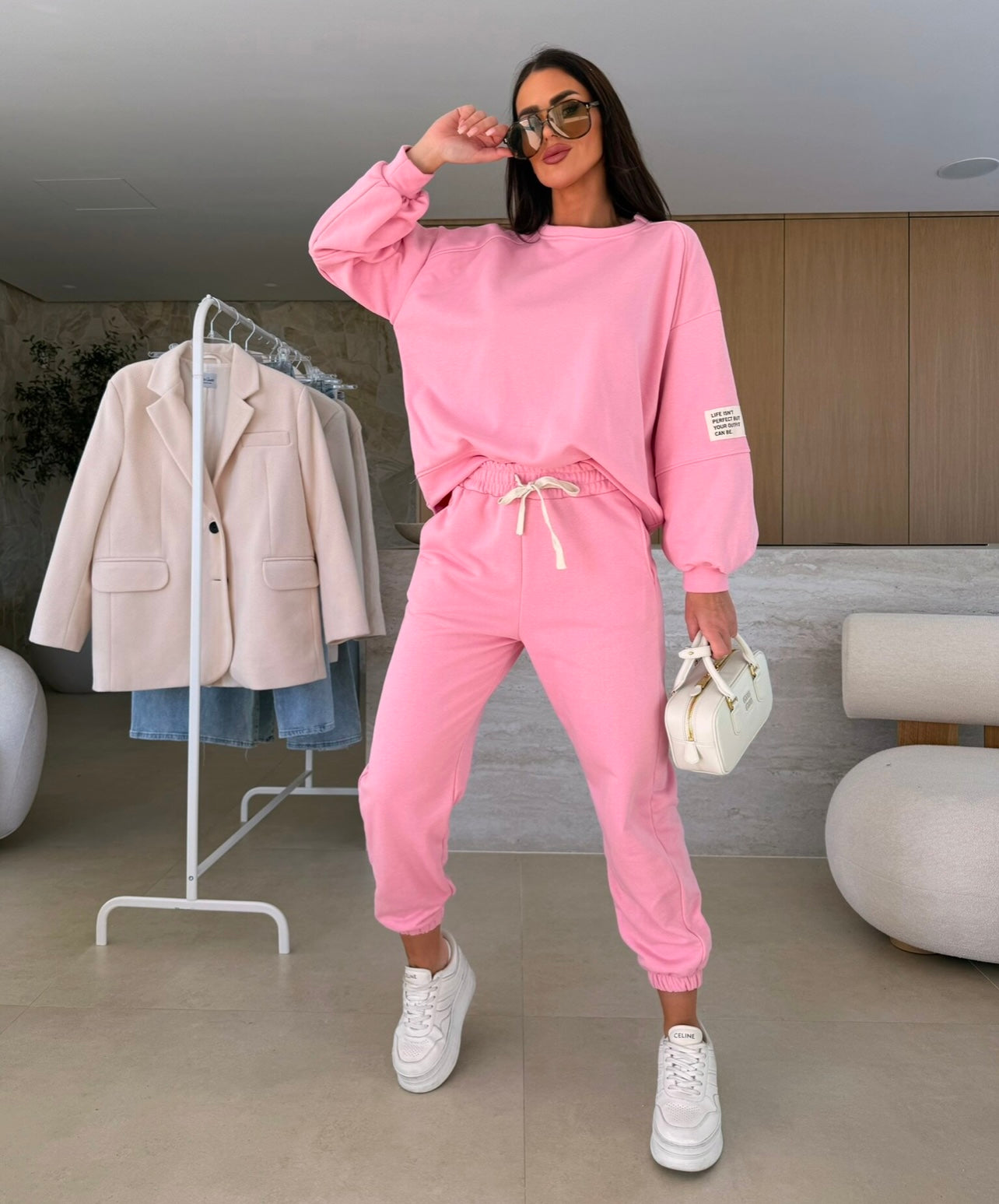 COMPLEU SARA - ROZ - eLiaShop.ro Magazin de haine online