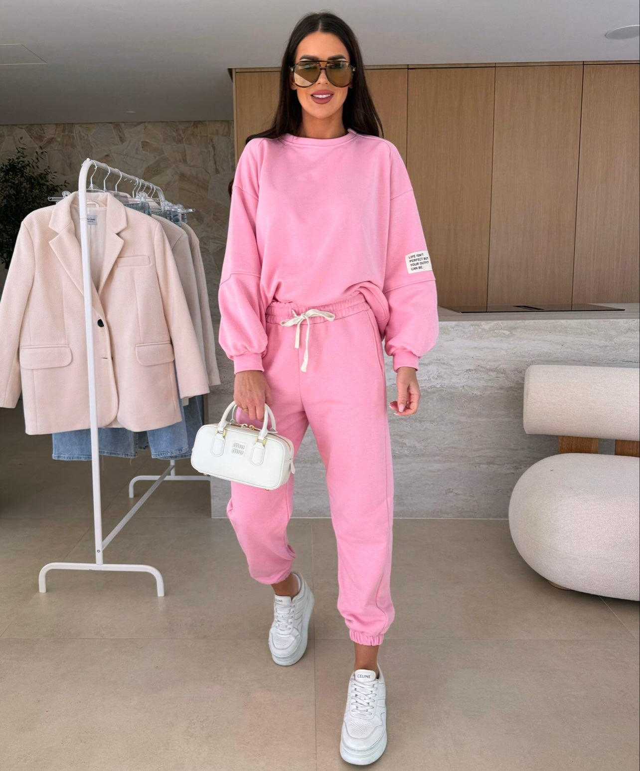 COMPLEU SARA - ROZ - eLiaShop.ro Magazin de haine online