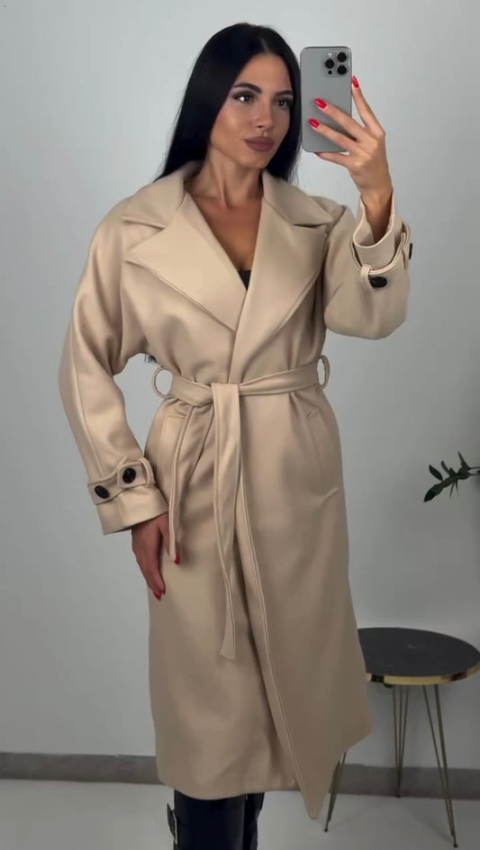 Palton Leila - eLiaShop.ro Magazin de haine online