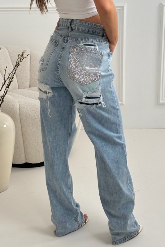 Jeans Alessia - eLiaShop.ro Magazin de haine online