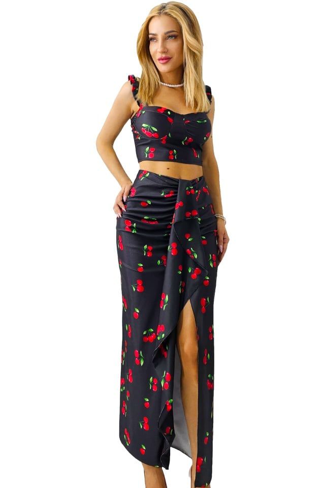 COMPLEU CHERRY - eLiaShop.ro Magazin de haine online