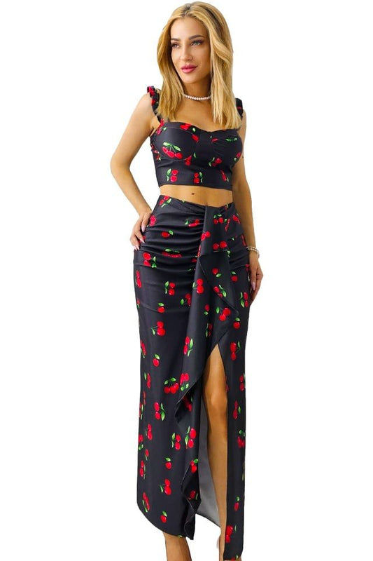 COMPLEU CHERRY - eLiaShop.ro Magazin de haine online