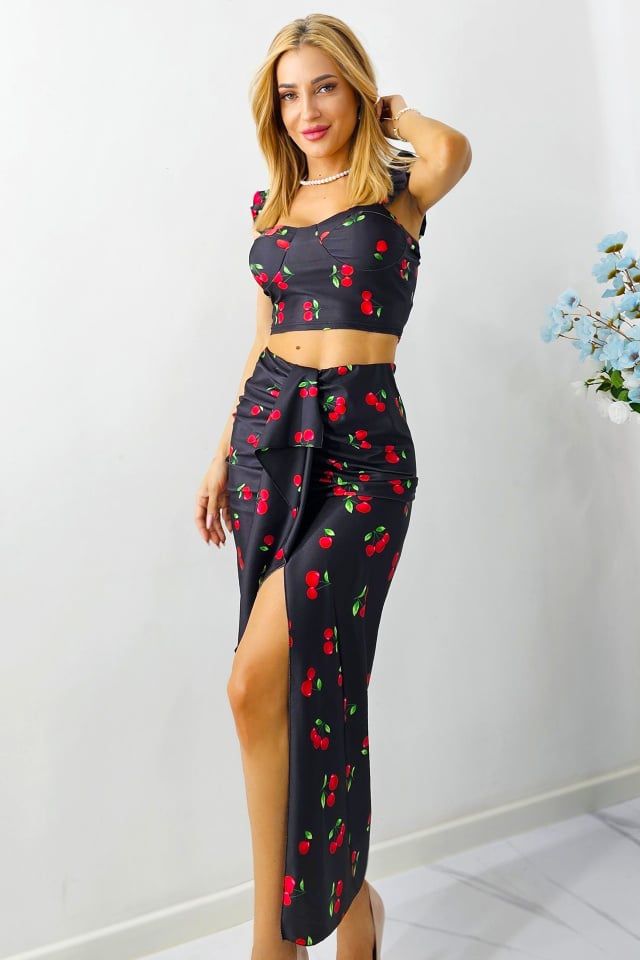COMPLEU CHERRY - eLiaShop.ro Magazin de haine online