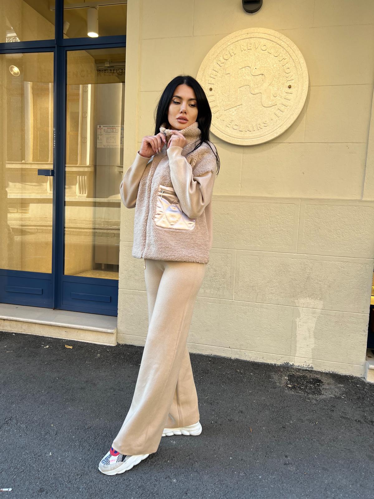 COMPLEU KATE - BEIGE - eLiaShop.ro Magazin de haine online