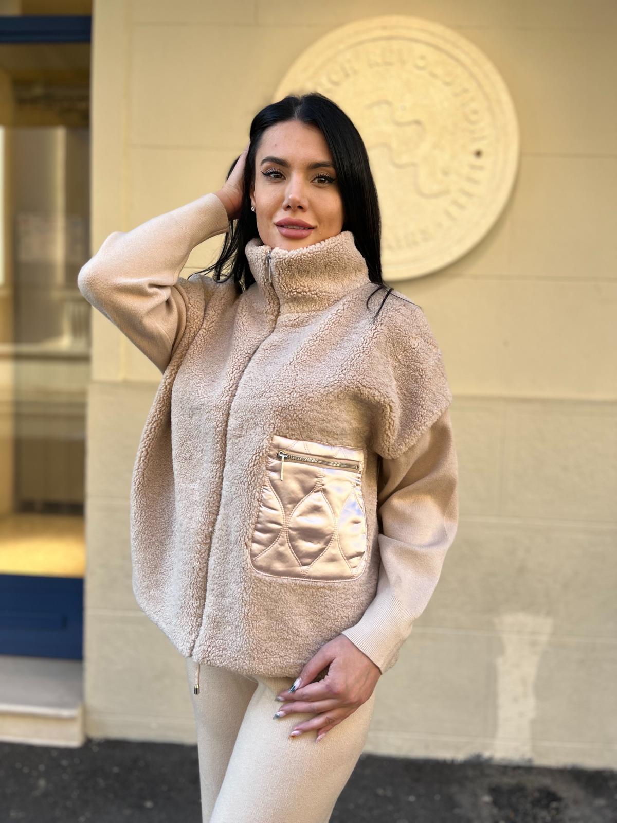 COMPLEU KATE - BEIGE - eLiaShop.ro Magazin de haine online