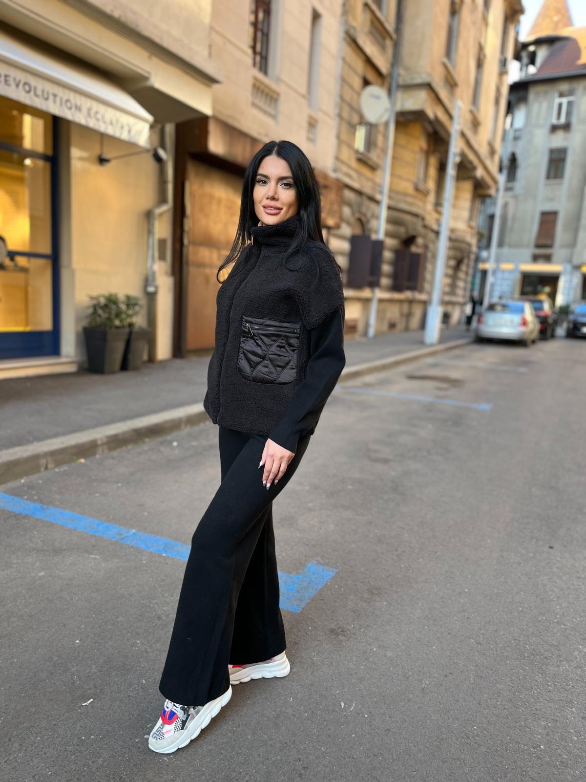 COMPLEU KATE - NEGRU - eLiaShop.ro Magazin de haine online