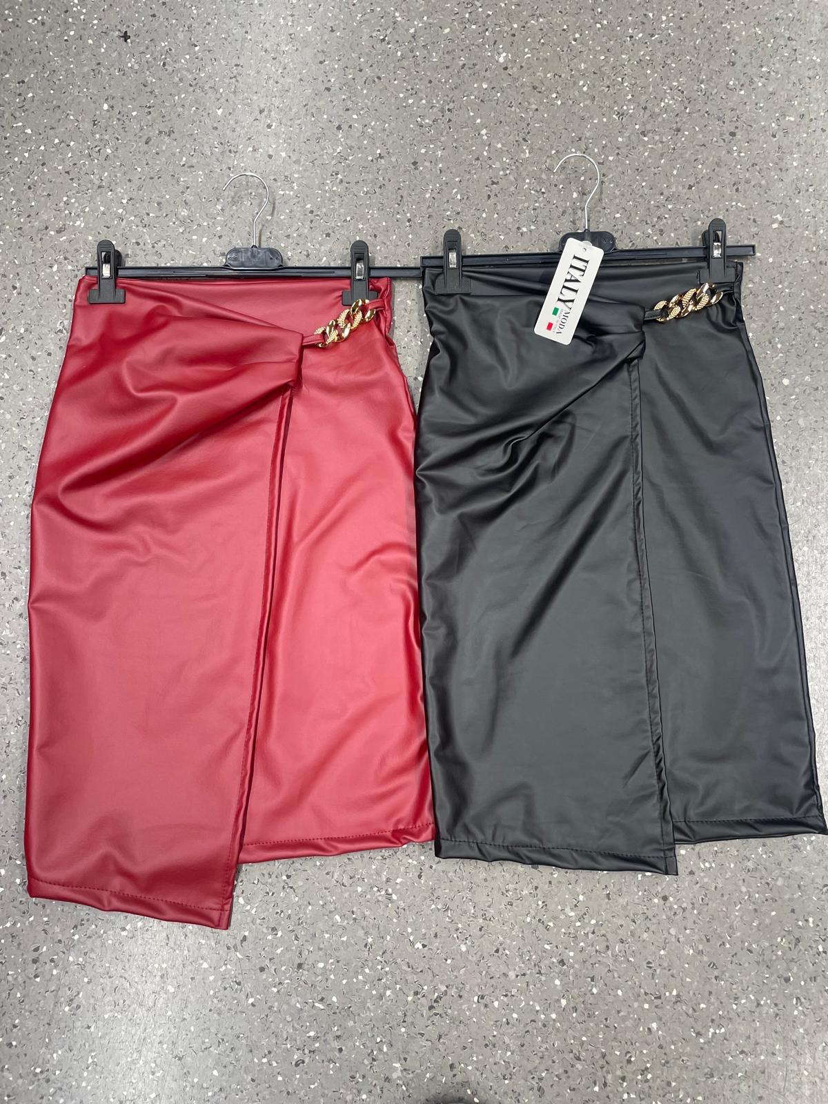 Fusta Lara piele eco - eLiaShop.ro Magazin de haine online