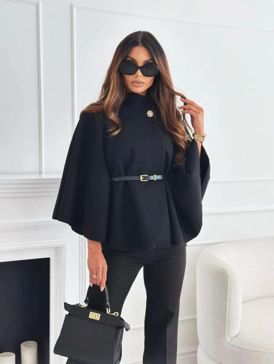 PALTON CLOVER - NEGRU - eLiaShop.ro Magazin de haine online