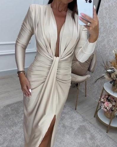 ROCHIE AIGUL - BEIGE - eLiaShop.ro Magazin de haine online