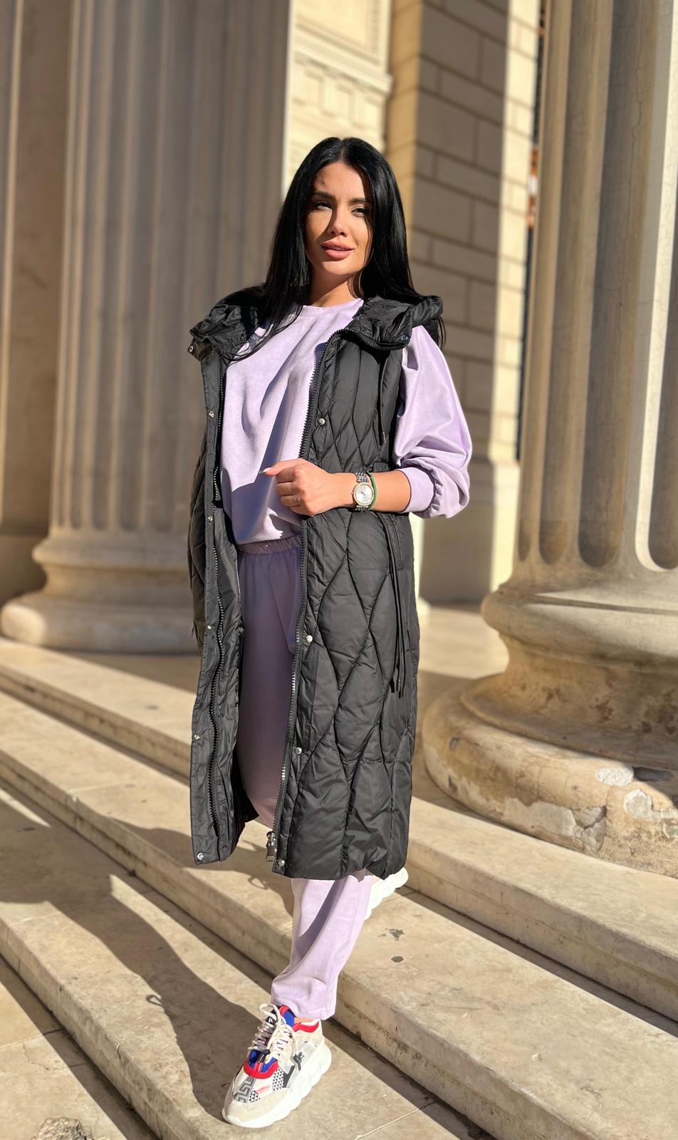 VESTA MARISSA - NEGRU - eLiaShop.ro Magazin de haine online