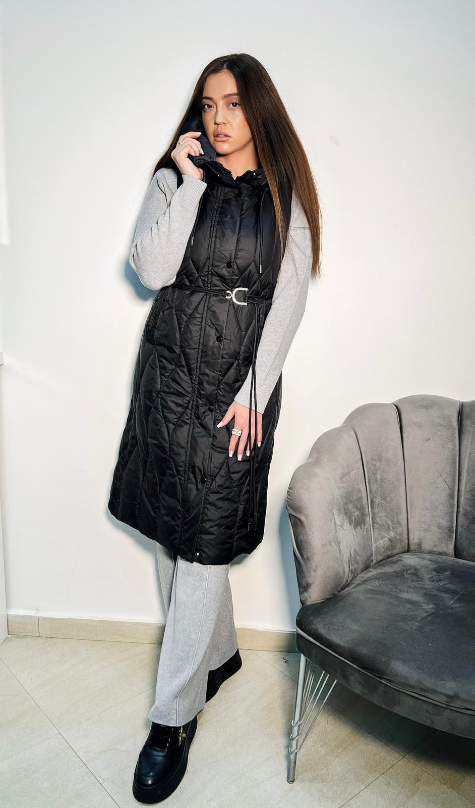 VESTA MARISSA - NEGRU - eLiaShop.ro Magazin de haine online